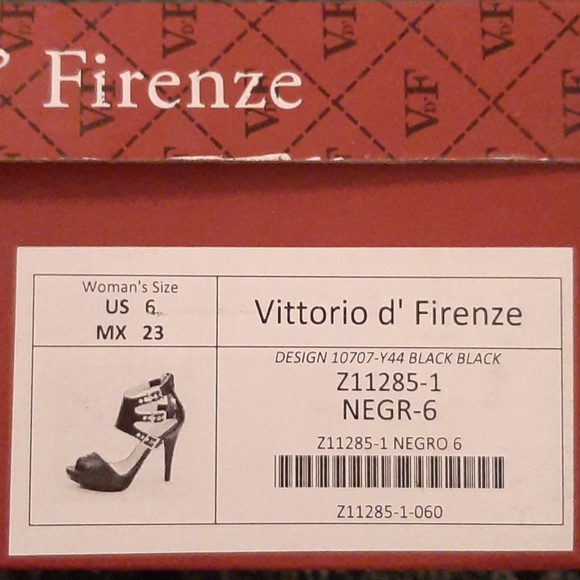 Vittorio d' Firenze black heels - Picture 2 of 2